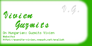 vivien guzmits business card